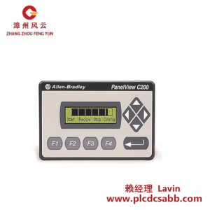 贝克休斯 PLC 2711-CF2M PanelView C200 Mono 工业触摸屏控制器